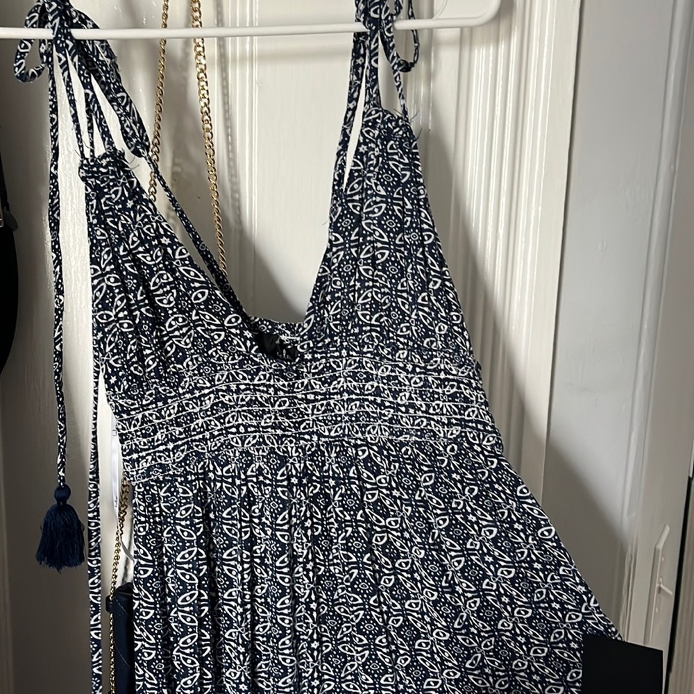 Lulus Navy Maxi Dress